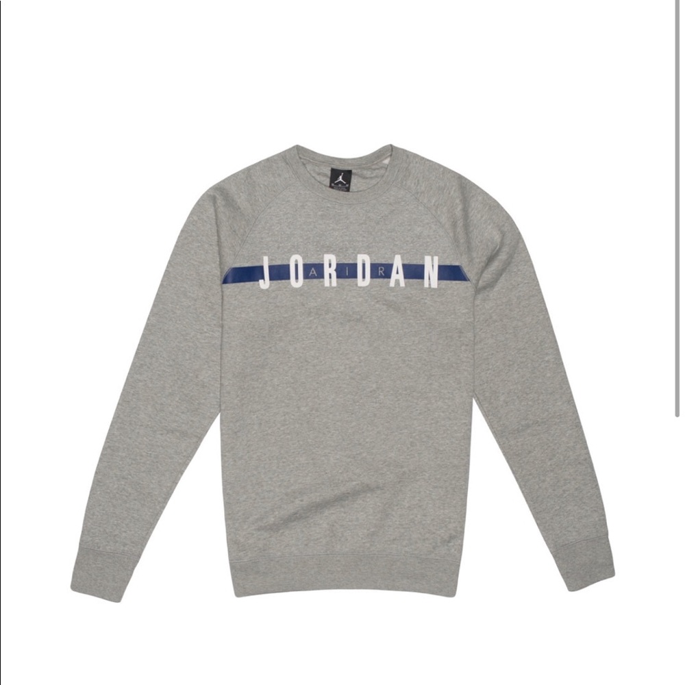 JORDAN BRAND 2XL Gray Sweatshirt